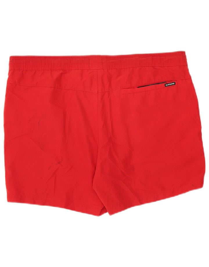 Pantaloncini da bagno da uomo Quiksilver XL rossi