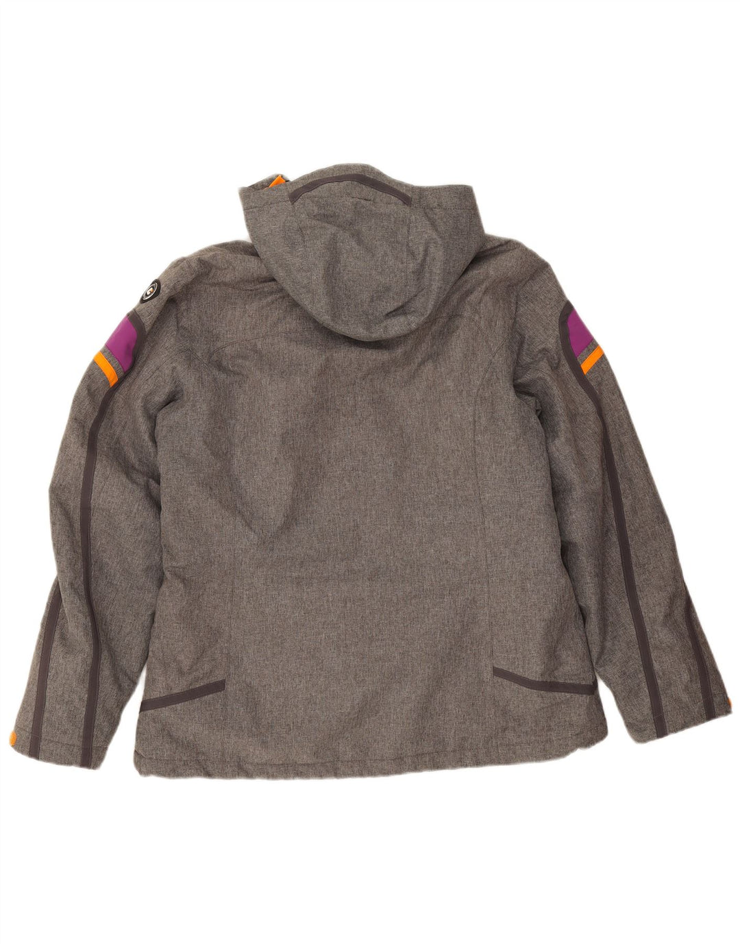 Giacca a vento con cappuccio da donna Killtec IT 44 Medium Grey Colourblock