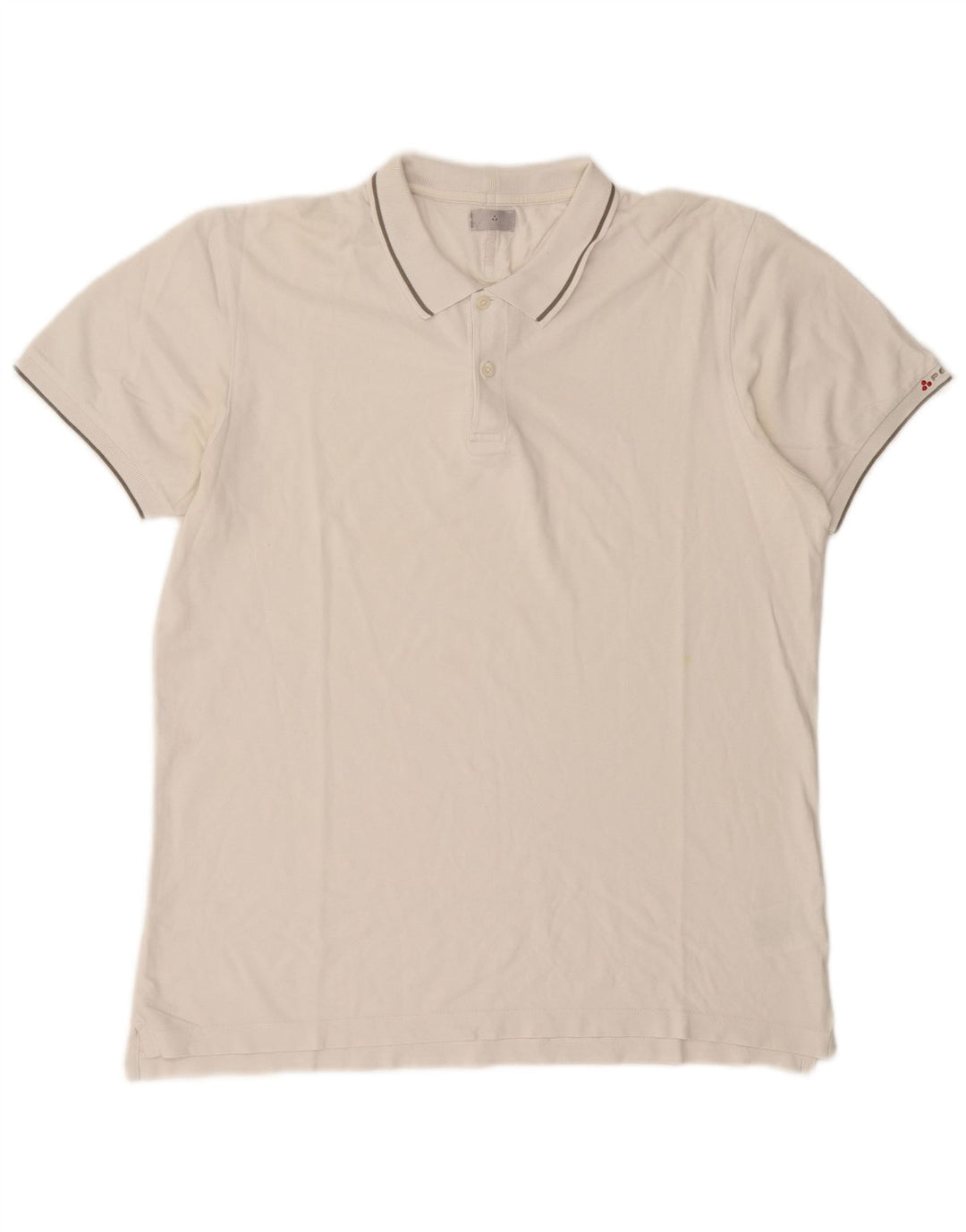 Polo da uomo PEUTEREY 2XL cotone bianco