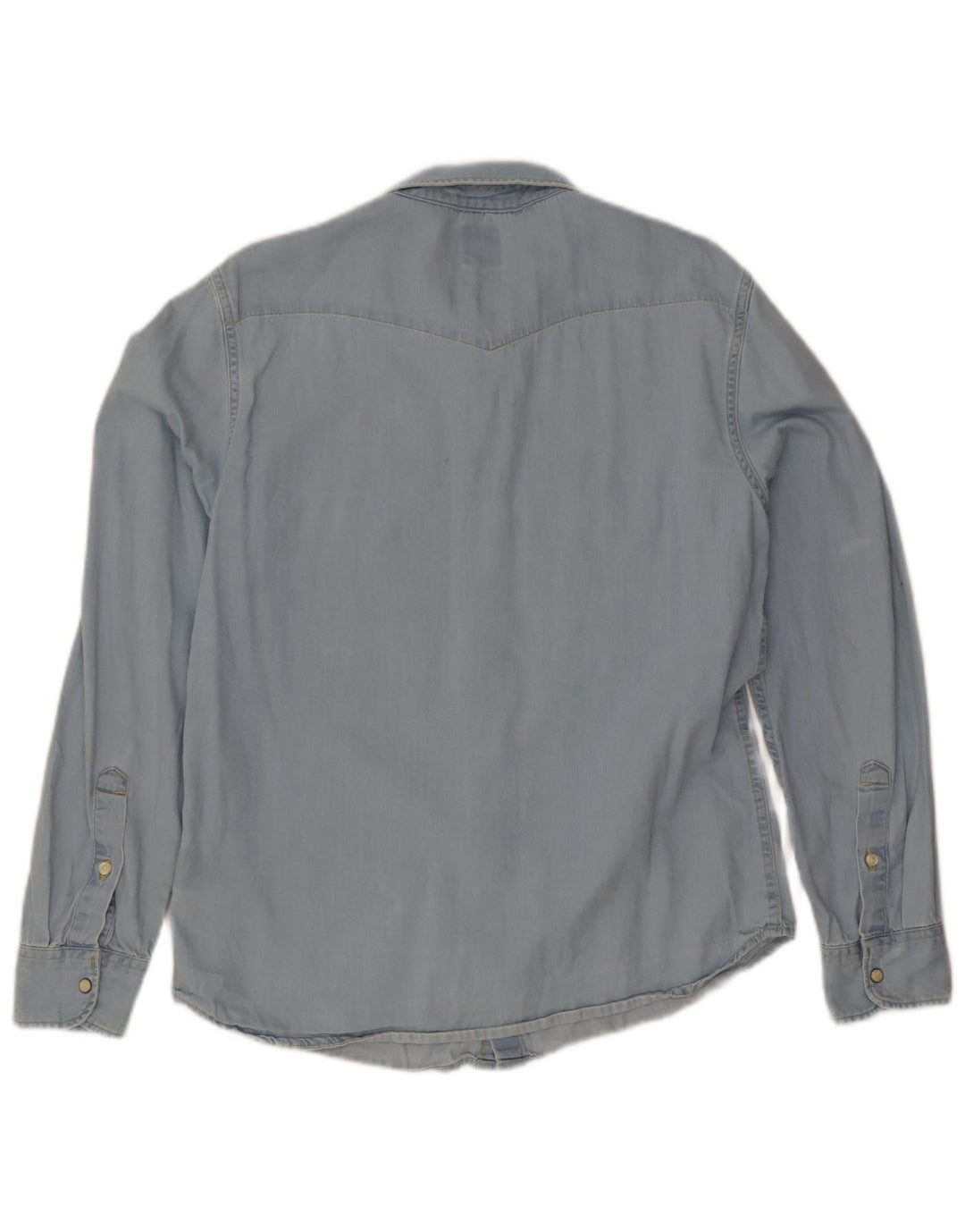 Camicia Lee da donna slim fit in denim di grandi dimensioni in cotone blu