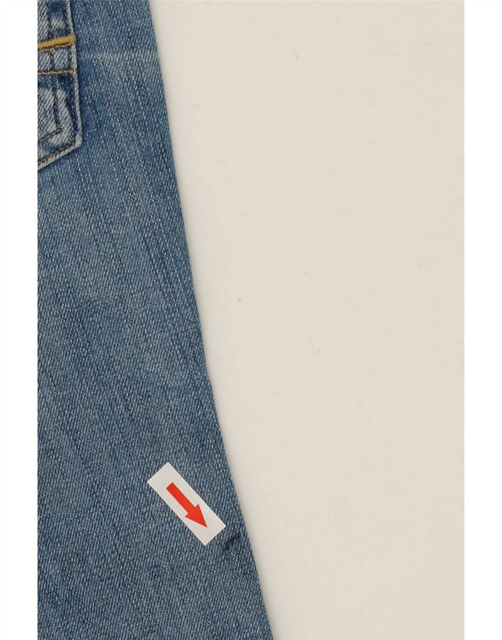 Pantaloncini di jeans invecchiati Tommy Hilfiger da donna Milano medi W30 blu