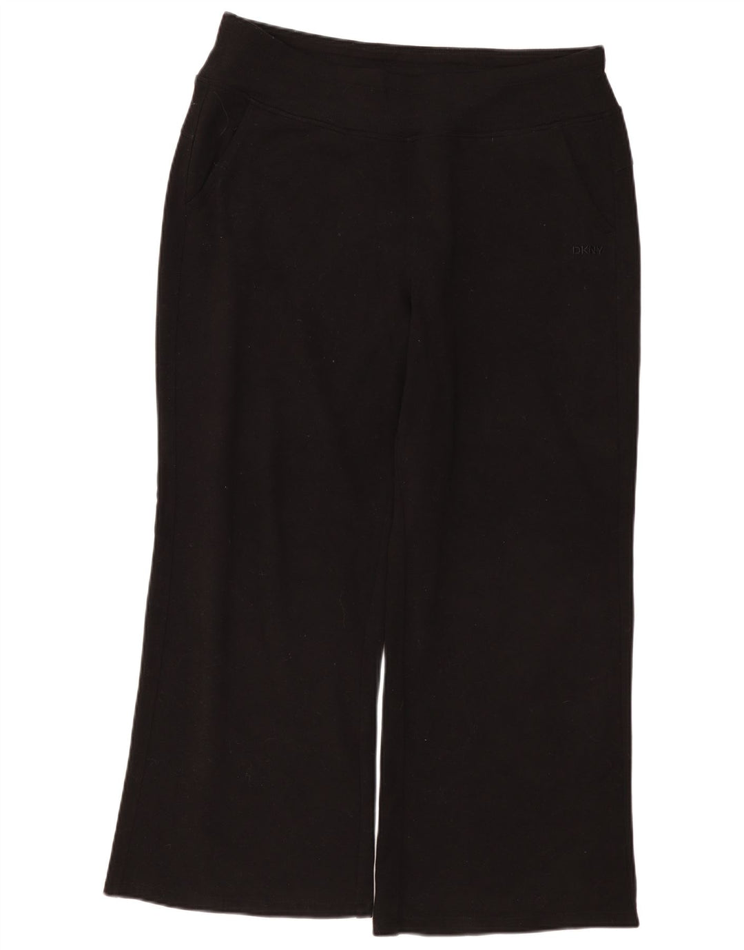 Pantaloni da tuta da donna Dkny UK 16 grandi in cotone nero