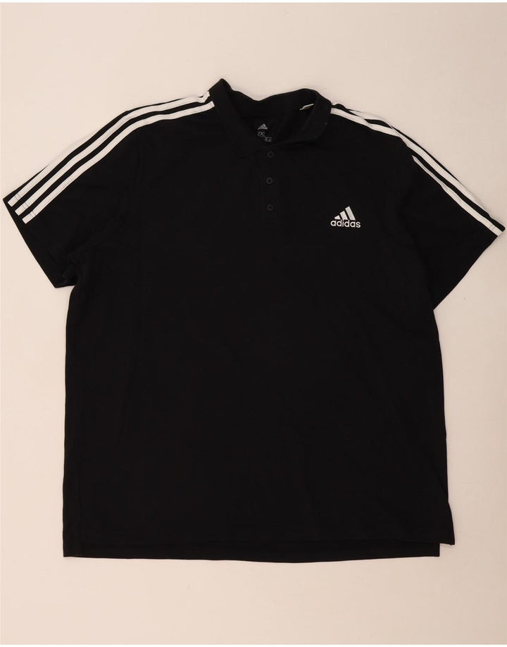 Polo ADIDAS da uomo 2XL Nera