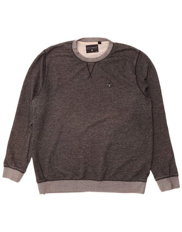 BILLABONG Mens Sweatshirt Jumper 2XL Grey Cotton