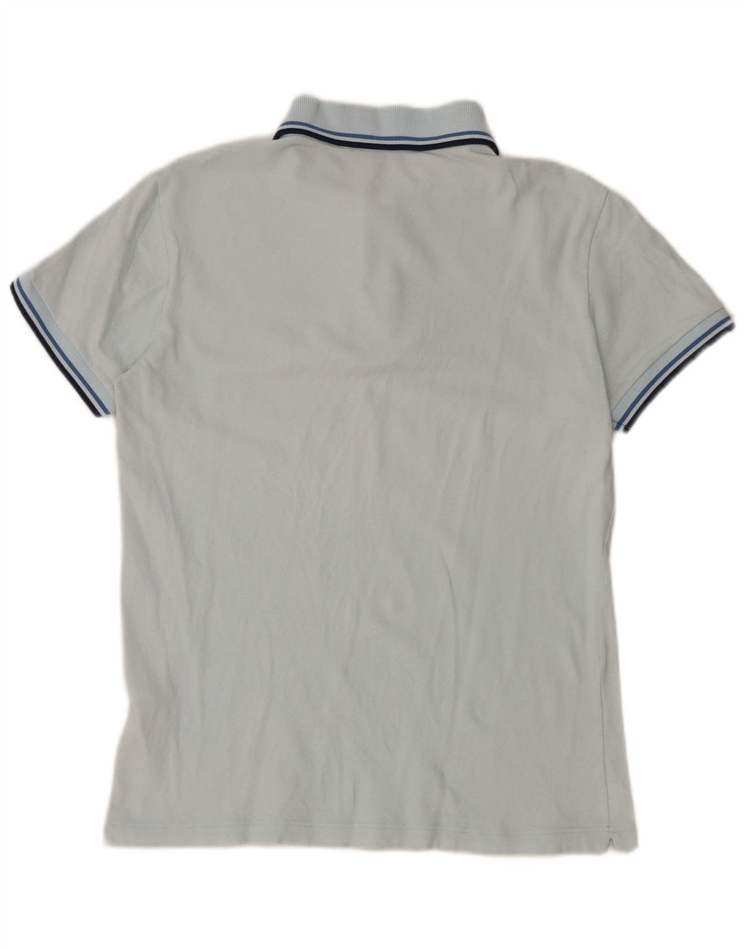 FRED PERRY Polo da uomo leggera ed elasticizzata piccola in cotone blu
