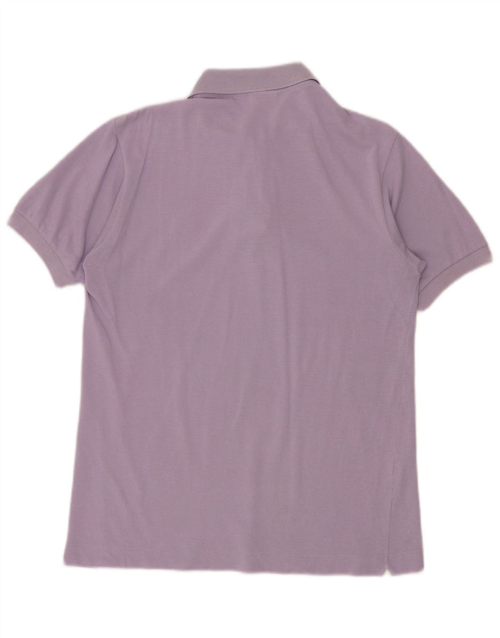 Polo da uomo Lacoste taglia 3 piccola in cotone viola