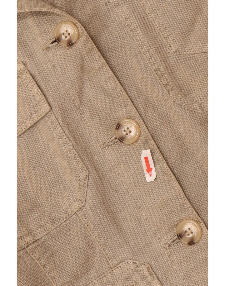 Giacca utility da donna Marlboro Classics UK 10 Small Lino grigio