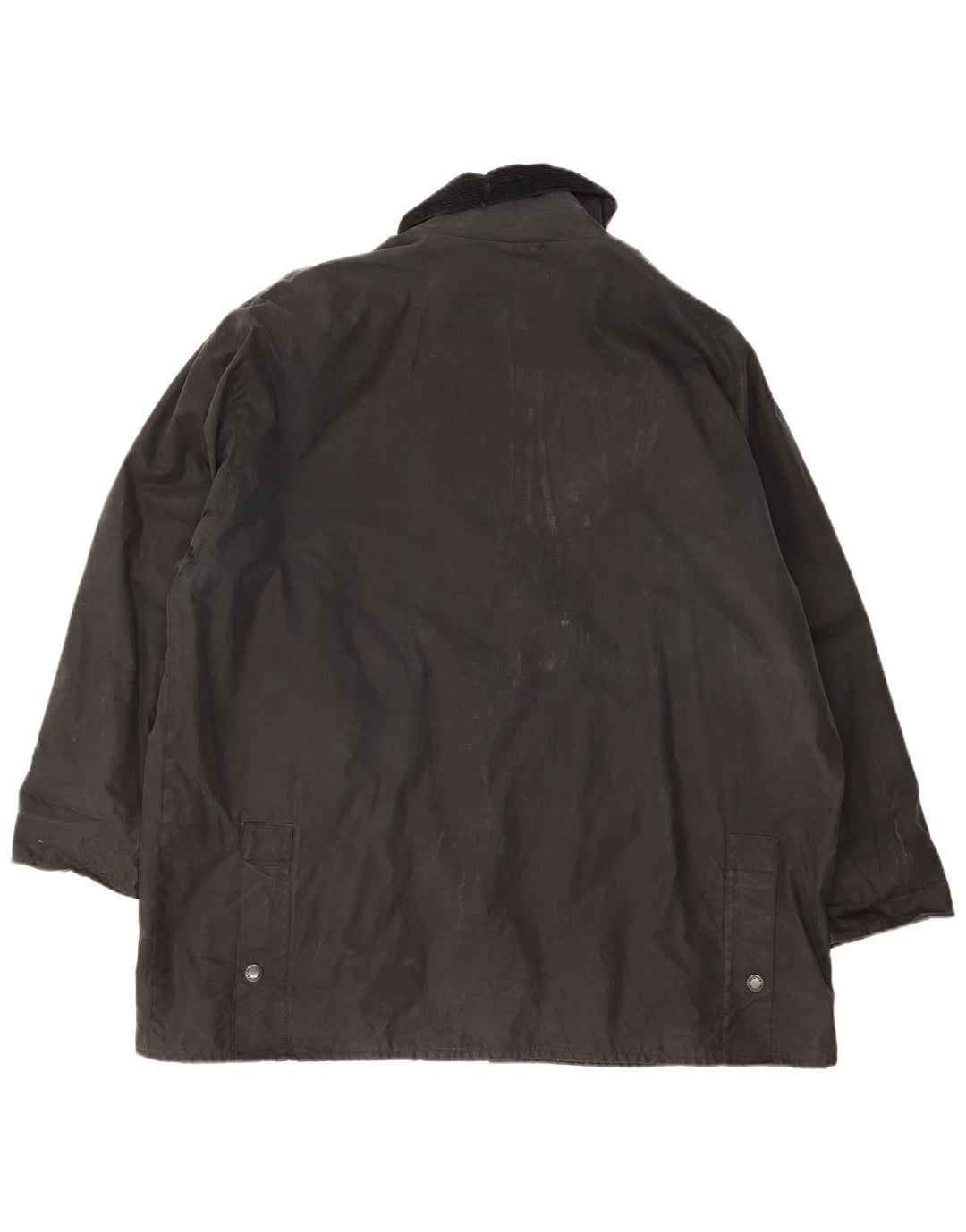 Giacca da uomo in cotone cerato vestibilità ampia MC Orvis UK 40 grande nera