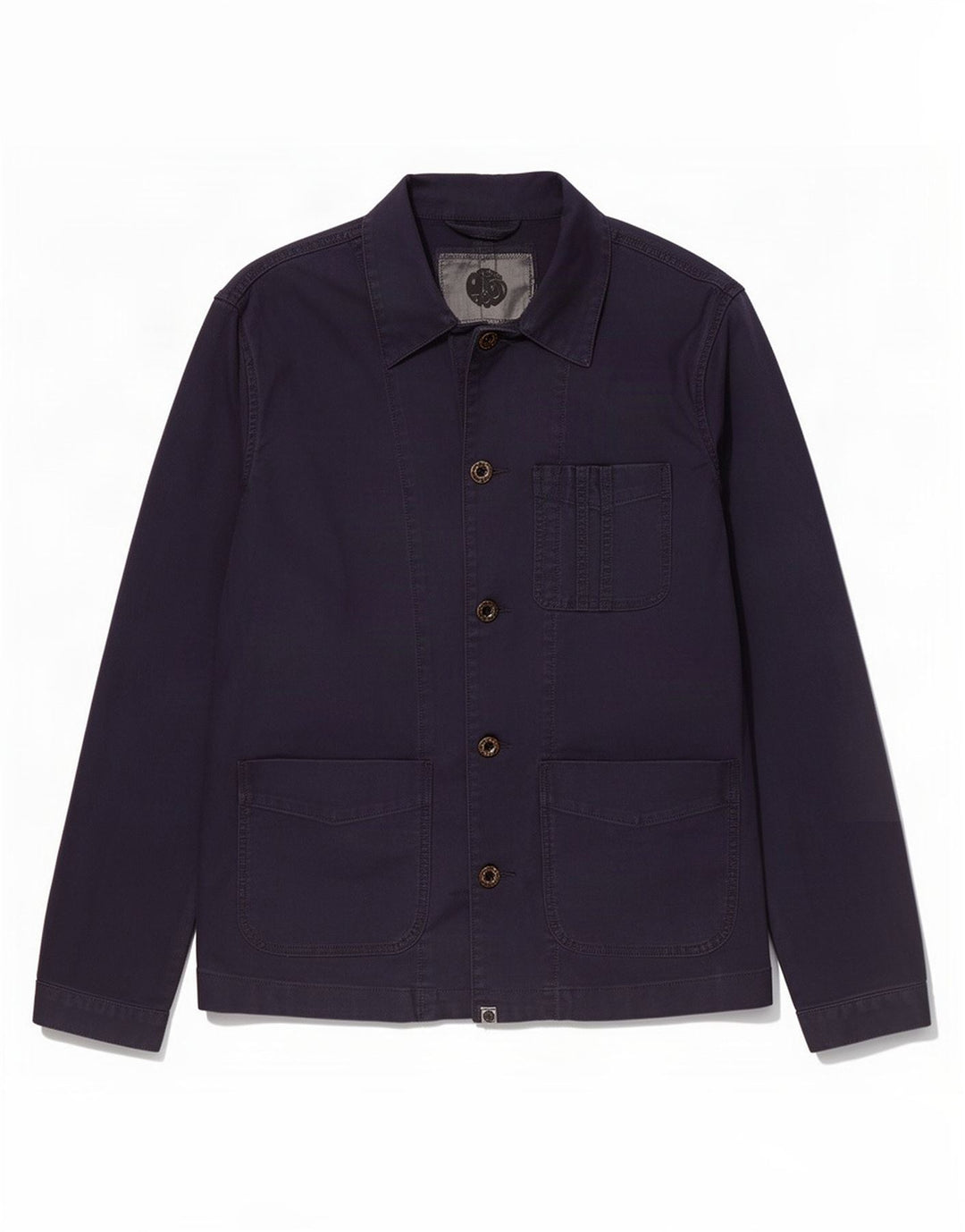 Giacca utility da uomo Pretty Green UK 40 Large in cotone blu navy