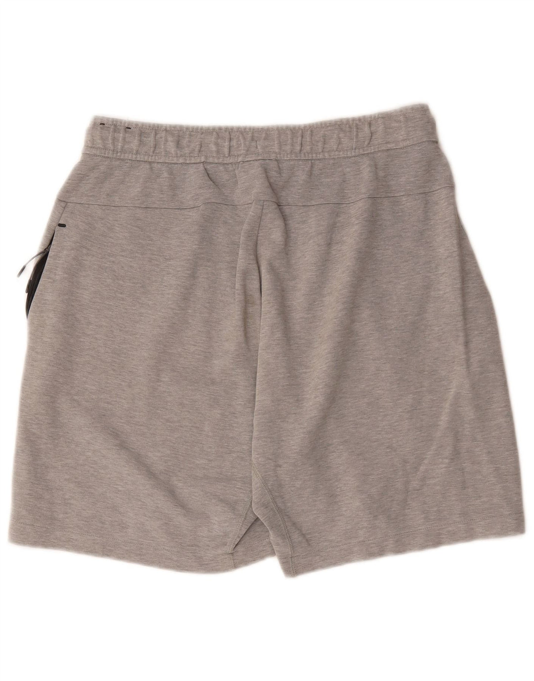 Pantaloncini sportivi Nike da uomo in cotone screziato grigio medio