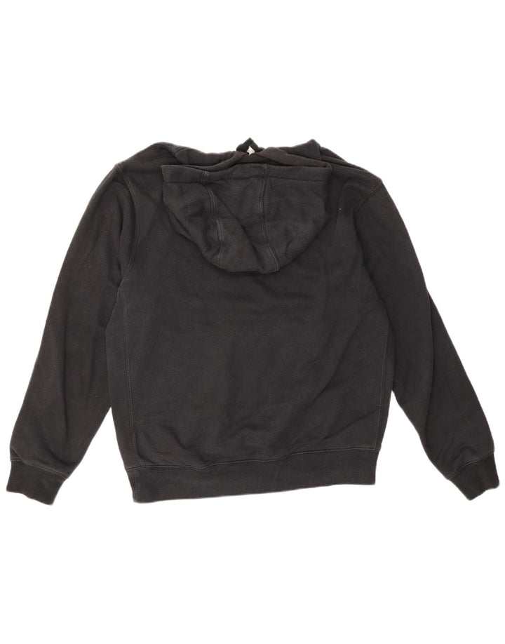 Felpa con cappuccio da uomo NIKE piccola in cotone nero