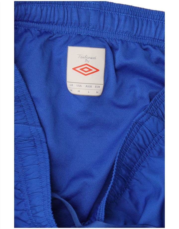Pantaloncini sportivi grafici da uomo UMBRO poliestere blu medio