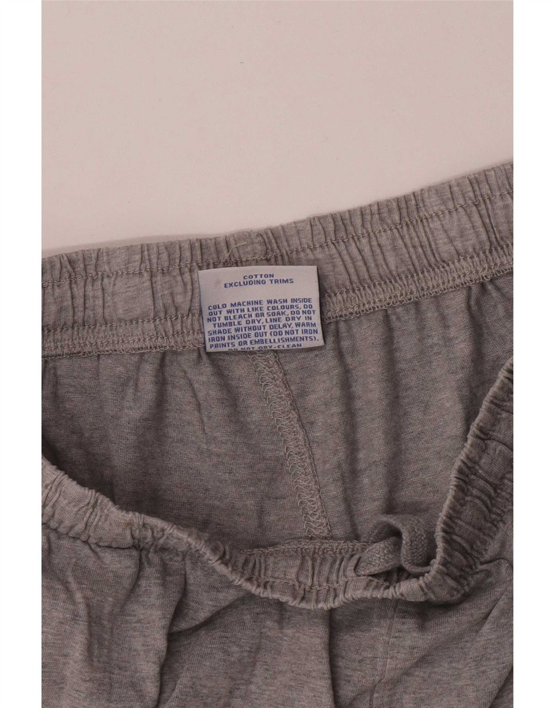 Pantaloncini sportivi regolari con grafica da uomo Champion piccoli in cotone grigio