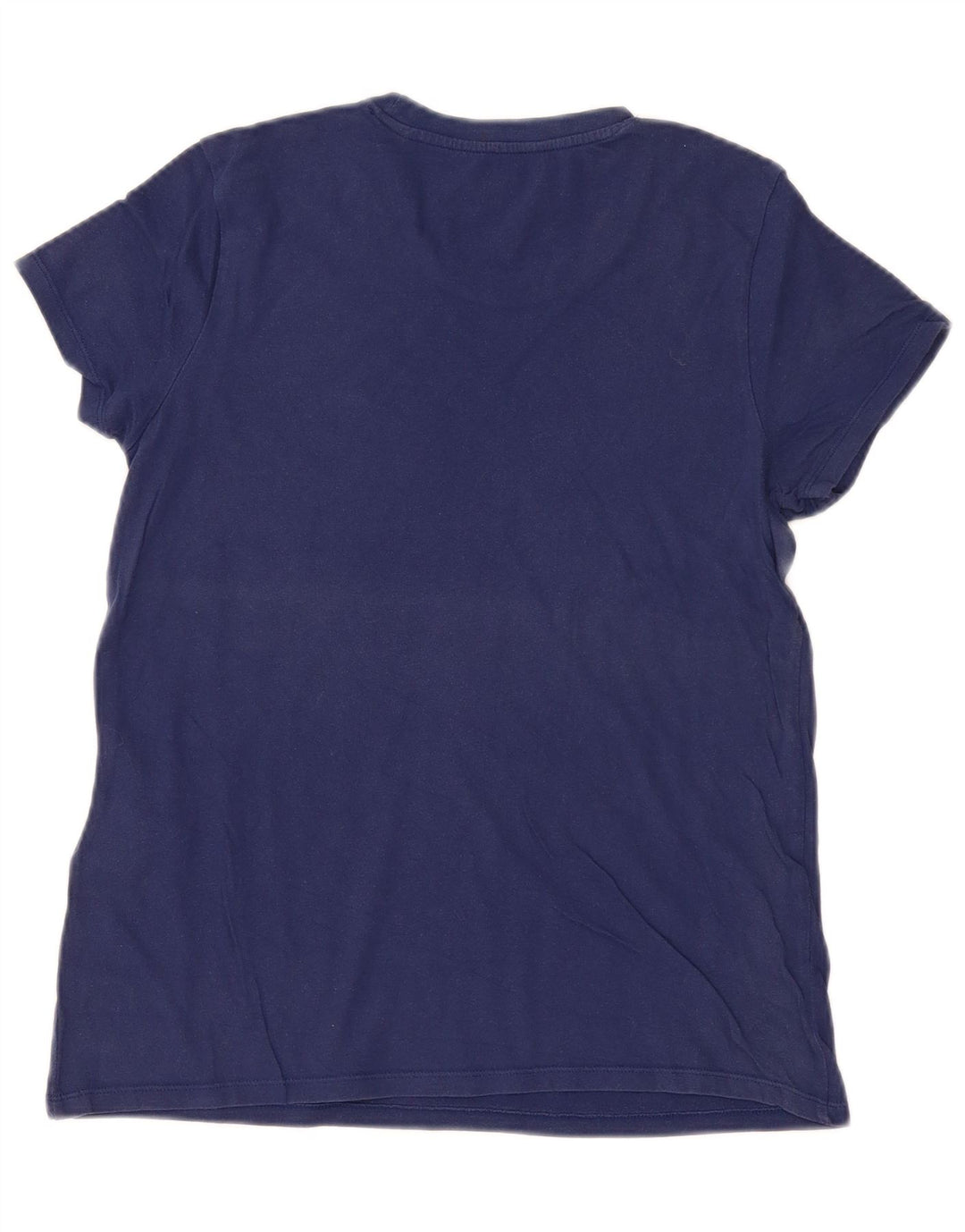 T-shirt da donna LEVI'S UK 12 media cotone blu navy