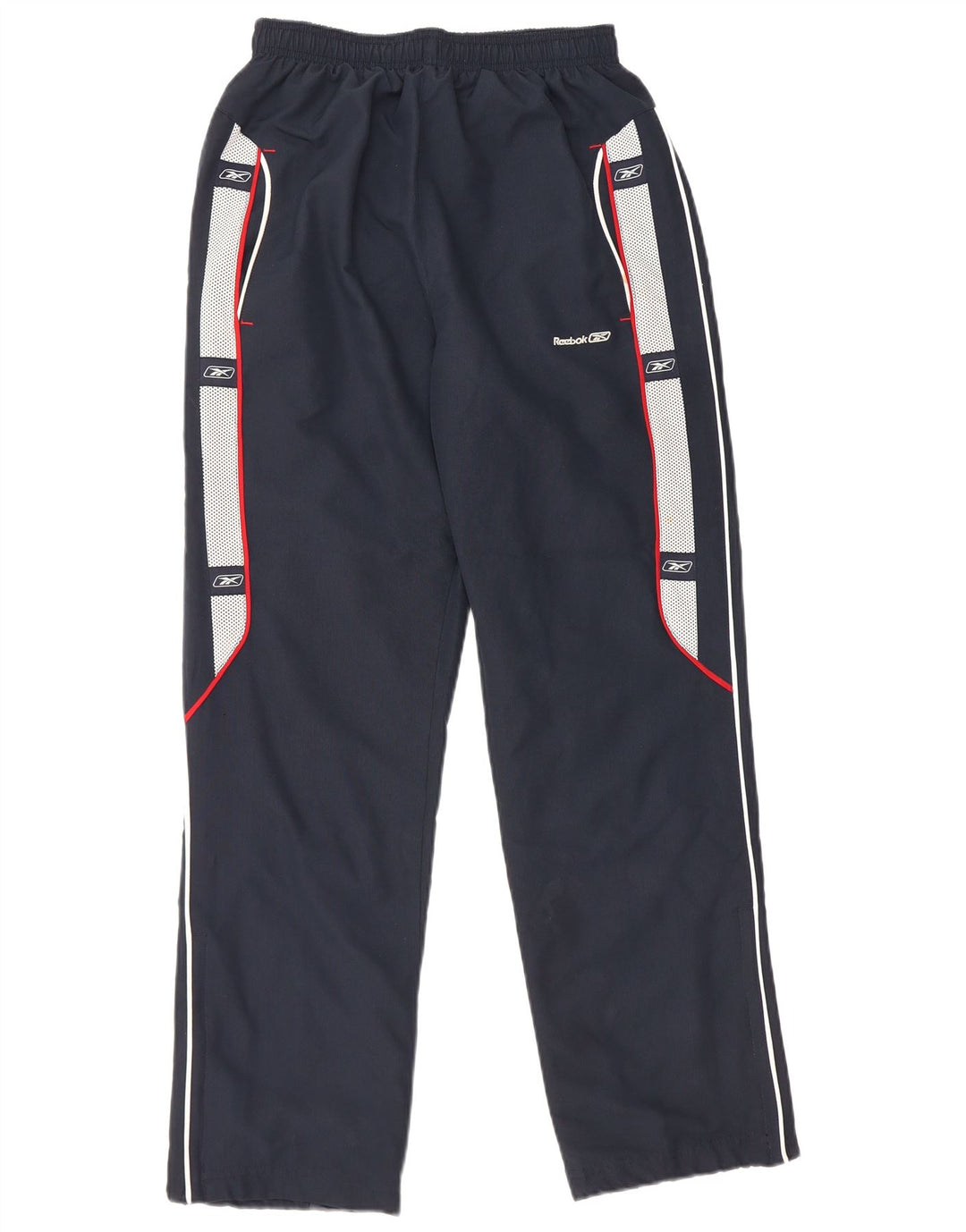 Pantaloni da tuta grafica Reebok da ragazzo 14-15 anni XL Blu navy Colourblock
