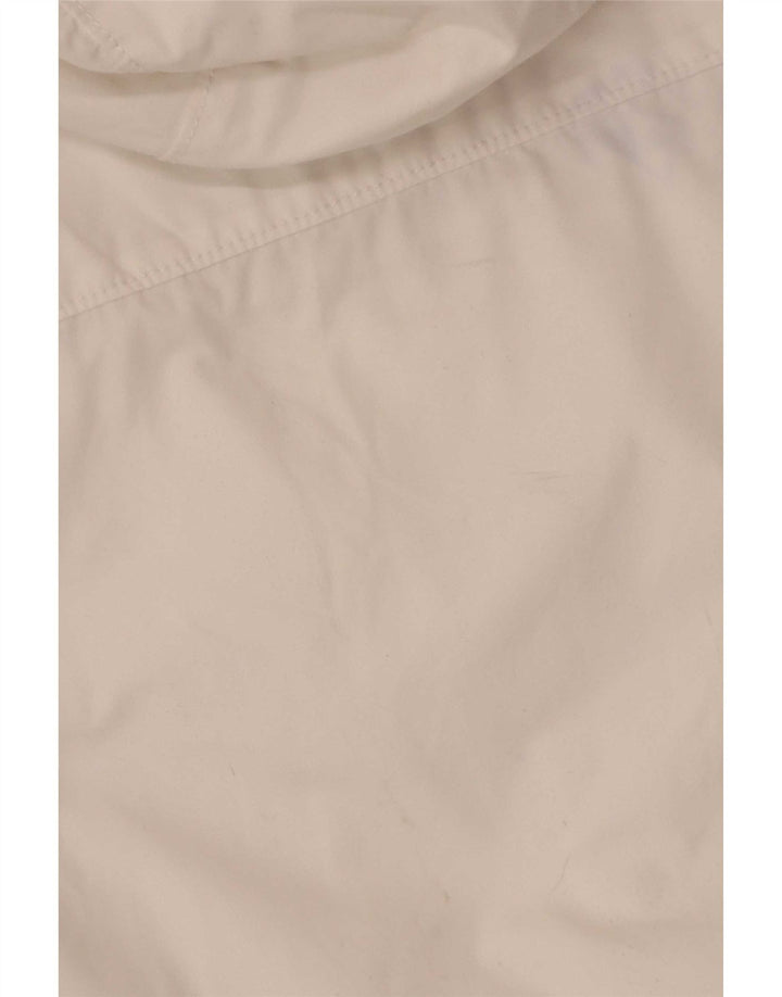 Giacca anorak con cappuccio da uomo Lyle & Scott UK 38 poliestere bianco medio
