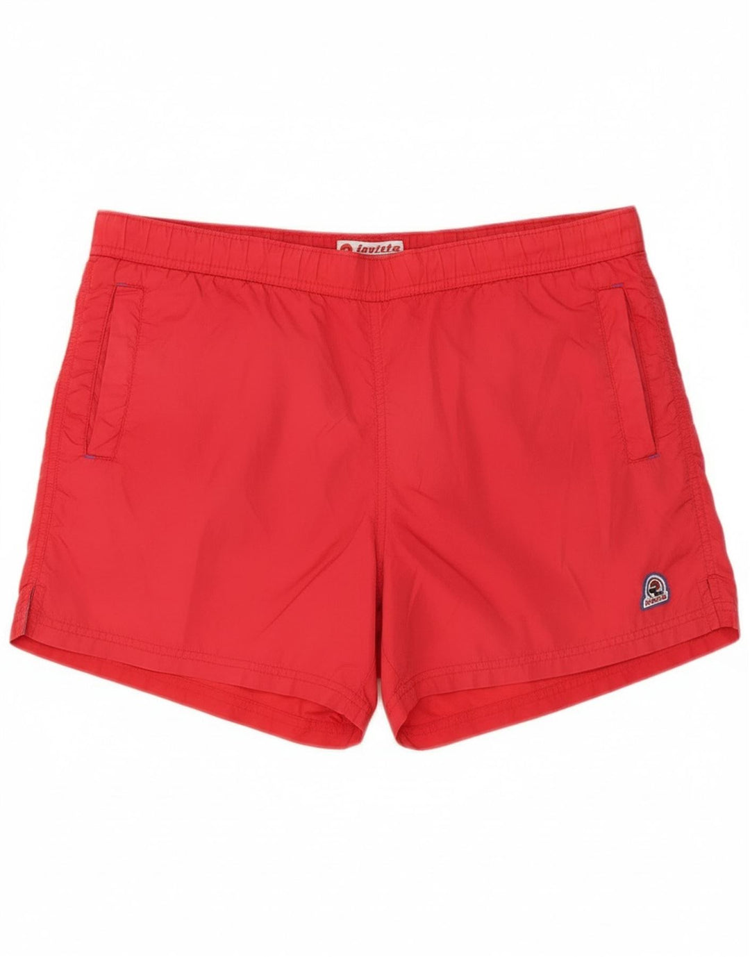 Pantaloncini da bagno da uomo Invicta piccoli rossi