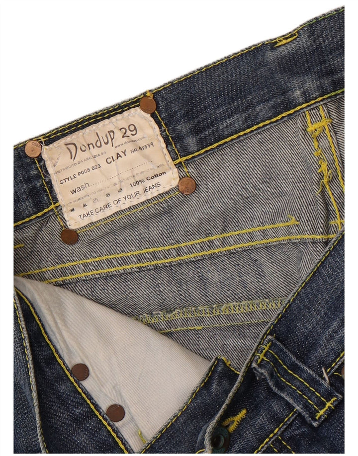 Dondup Jeans dritti Stan Dart da donna W29 L32 cotone blu