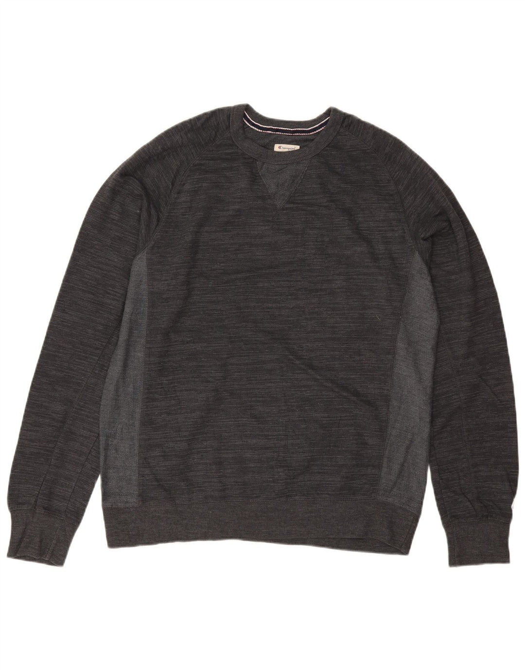 CHAMPION Mens Sweatshirt Jumper Large Grey Cotton