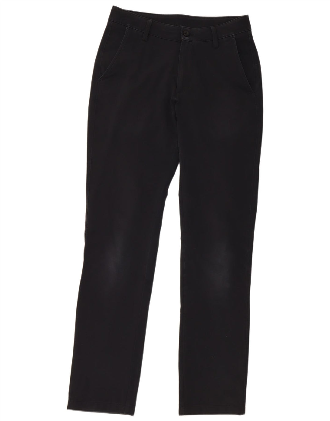 Pantaloni chino dritti da uomo Under Armour W30 L34 poliestere blu navy