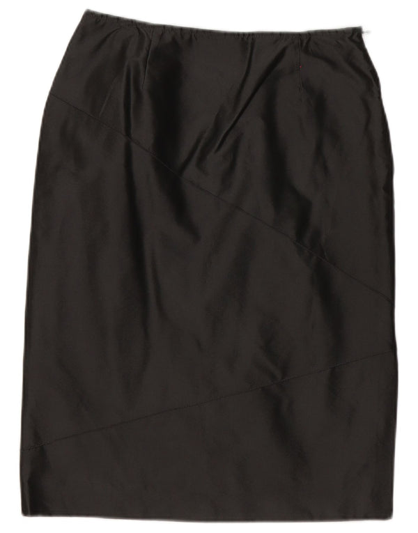 Gonna longuette da donna Max & Co. UK 10 piccola W28 poliestere nero