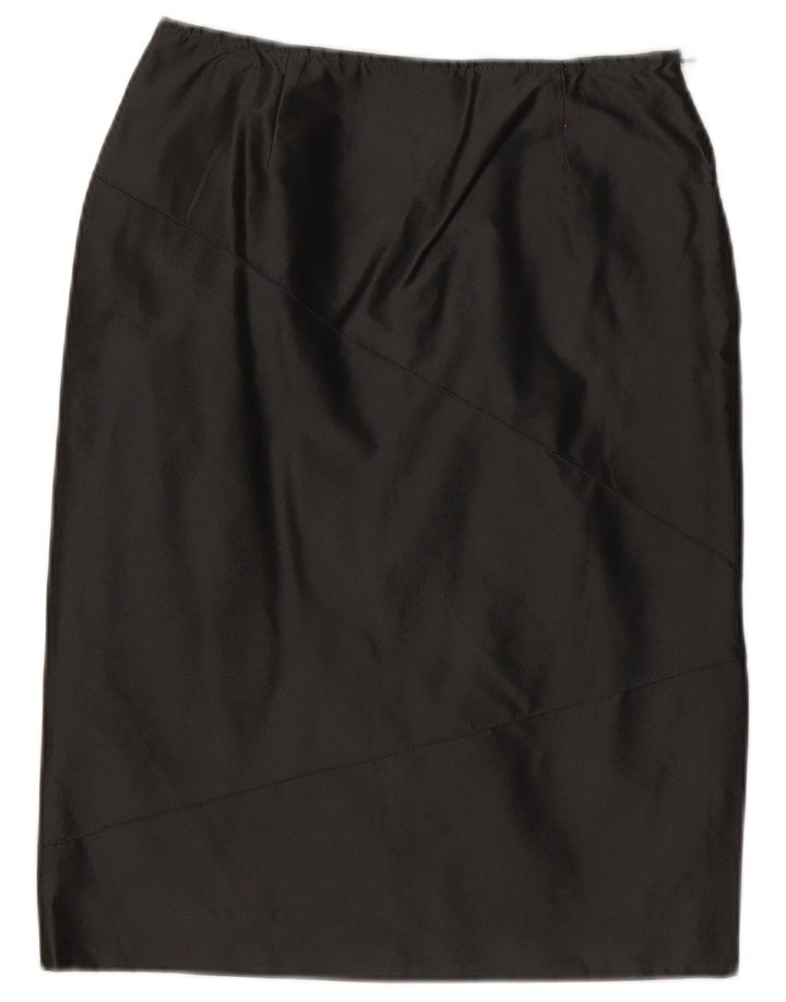 Gonna longuette da donna Max & Co. UK 10 piccola W28 poliestere nero
