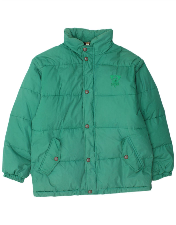 Ciesse Piumini Piumino Uomo con Cappuccio IT 52 Large Verde Poliestere Moderno