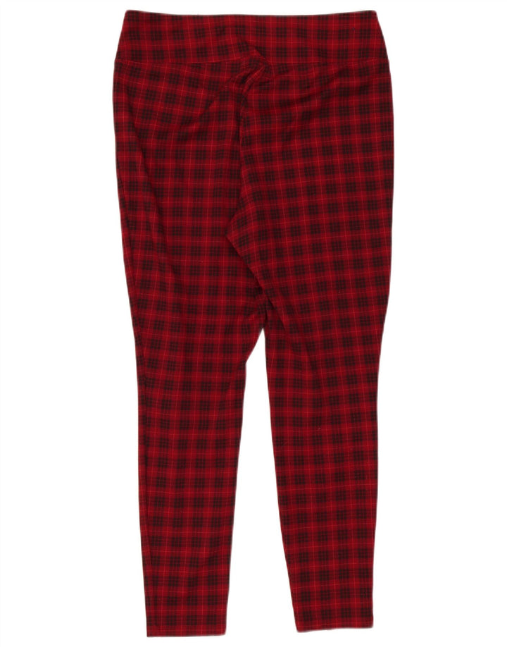 Pantaloni casual skinny da donna Gap medi W30 L26 quadri rossi