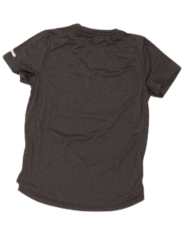 T-shirt grafica da uomo slim fit Ellesse, piccola, in poliestere grigio