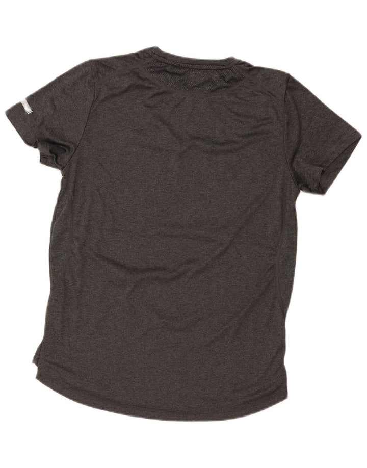 T-shirt grafica da uomo slim fit Ellesse, piccola, in poliestere grigio