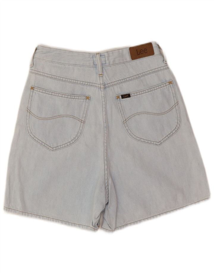 Pantaloncini di jeans Stella da donna Lee W26 piccoli in cotone blu