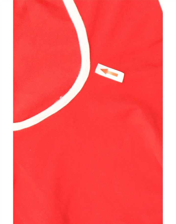 Costumi da bagno da donna Adidas UK 14 Sport in poliestere rosso medio