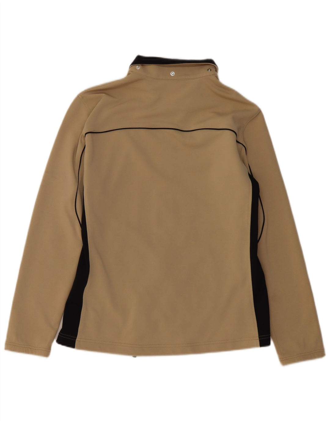 Giacca da tuta da donna ASICS UK 14 Large Beige Colourblock