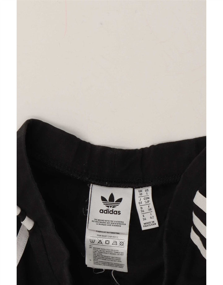 Leggings Adidas da donna UK 10 piccolo cotone nero