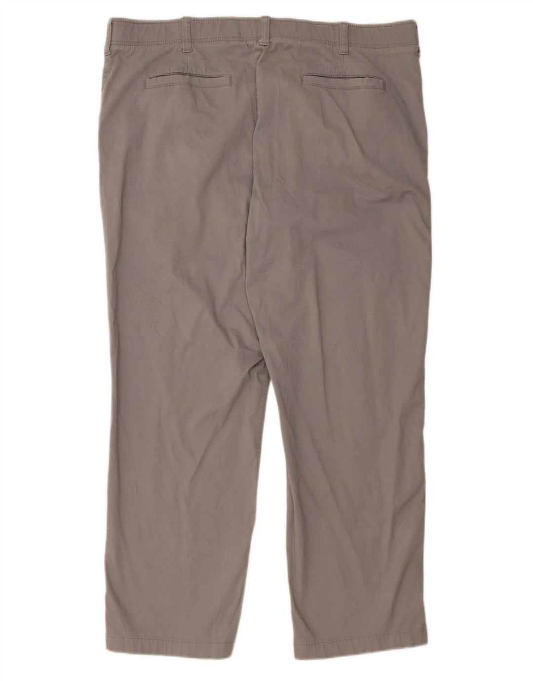 LEE Mens X-treme Comfort Straight Chino Trousers W42 L32 Grey Cotton