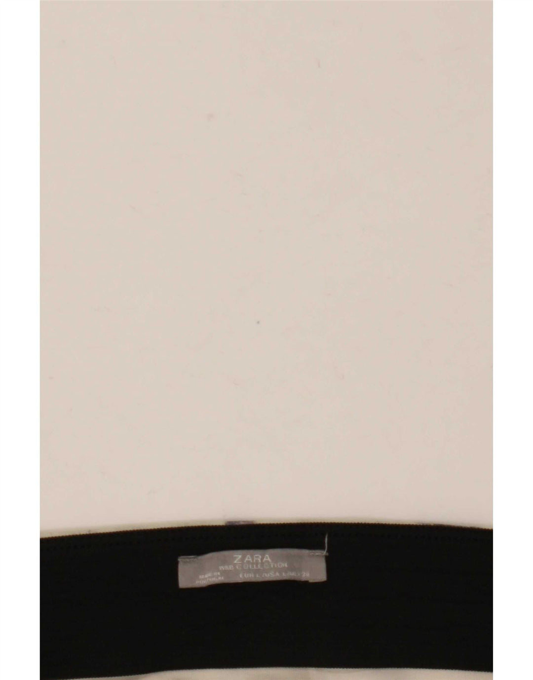 Minigonna Zara da donna con motivo astratto grande W30 beige