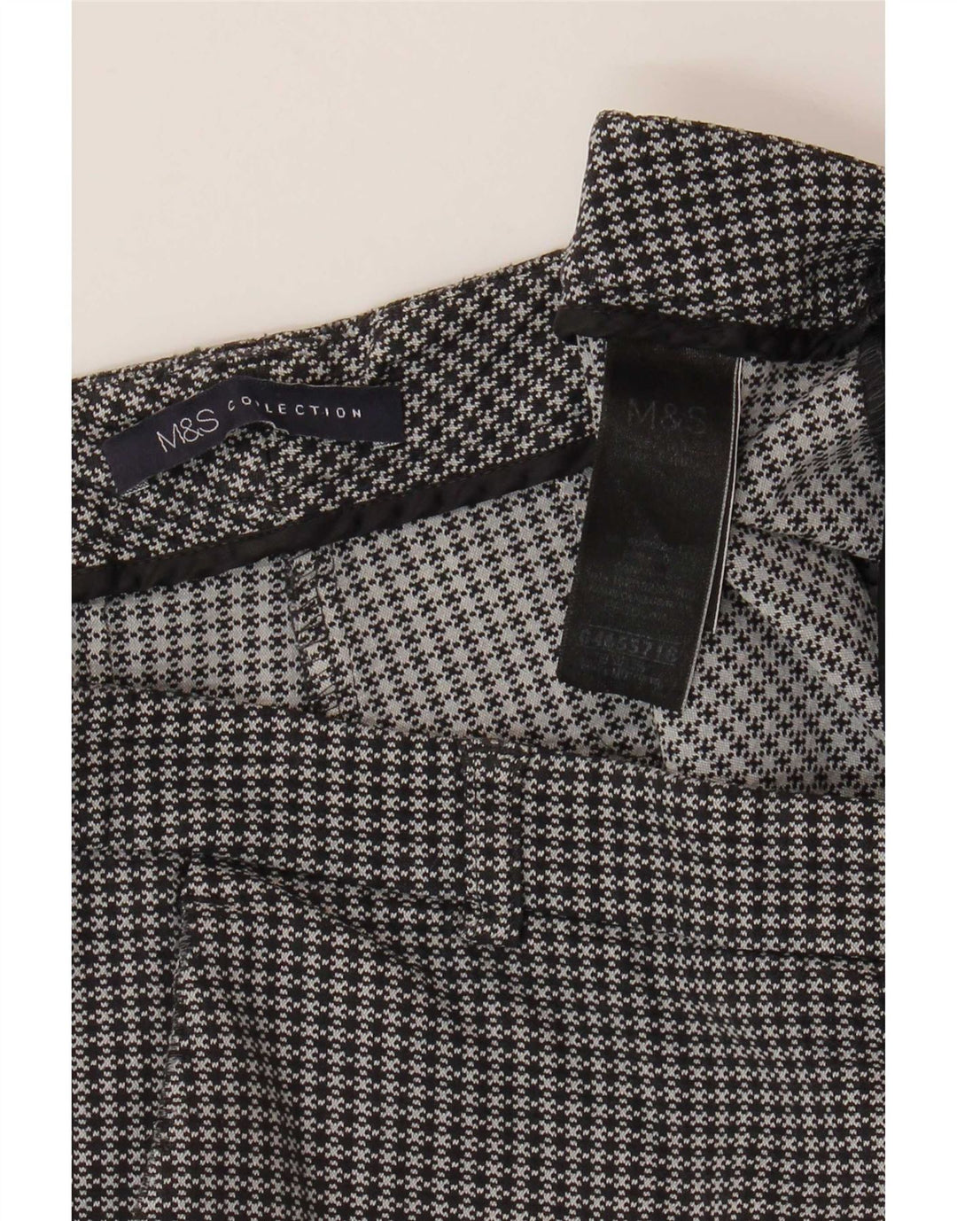 Pantaloni corti da donna Marks & Spencer UK 12 Medium W32 L25 Grigio