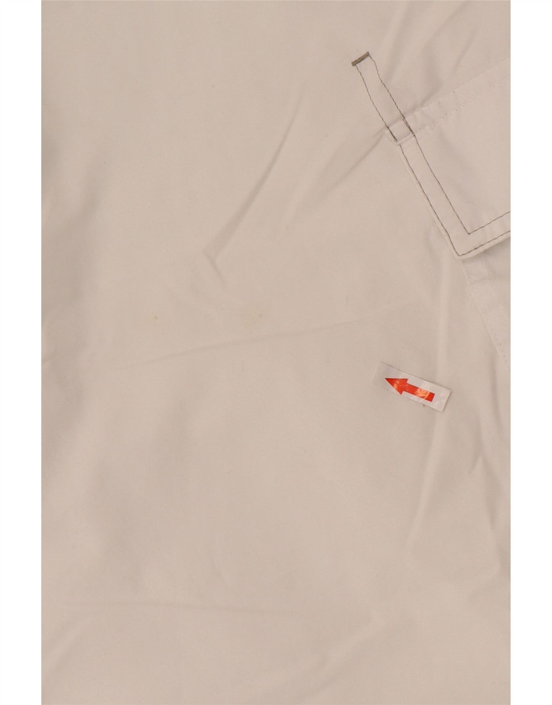 Pantaloni Adidas Cargo Capri dritti da uomo XL W36 L19 poliestere bianco