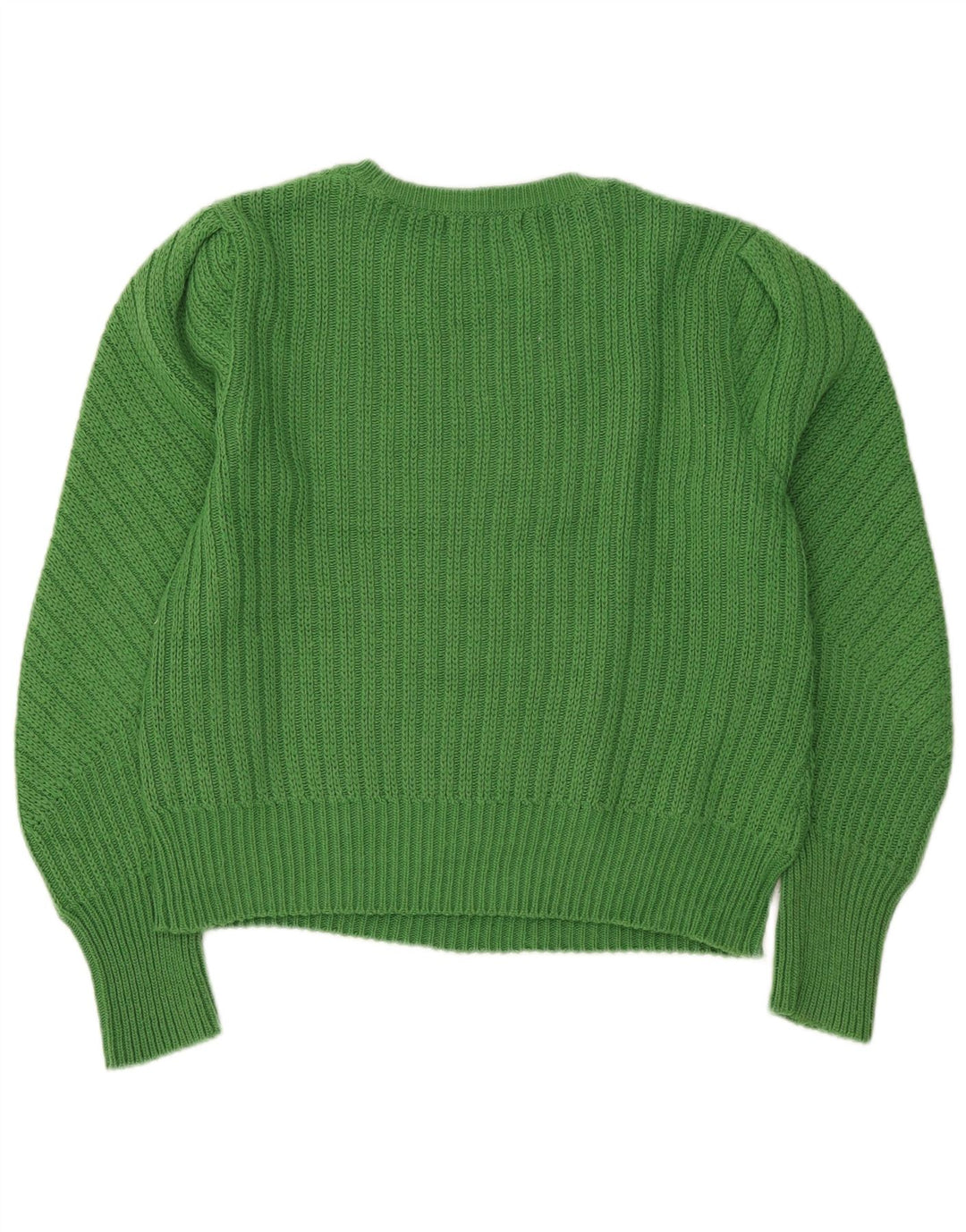 Maglione maglione con scollo a barca da donna Marks & Spencer UK 12 Verde medio