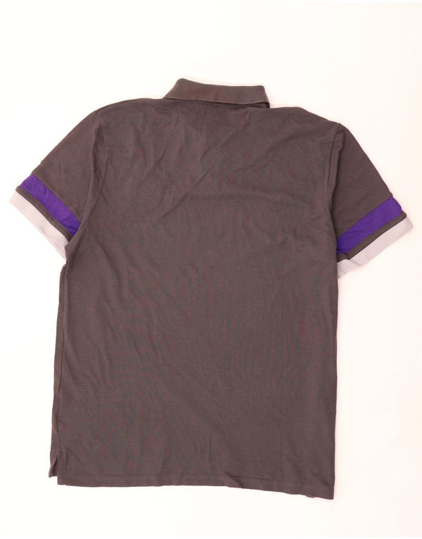 Polo Nike Arsenal da uomo 2XL in cotone color block grigio