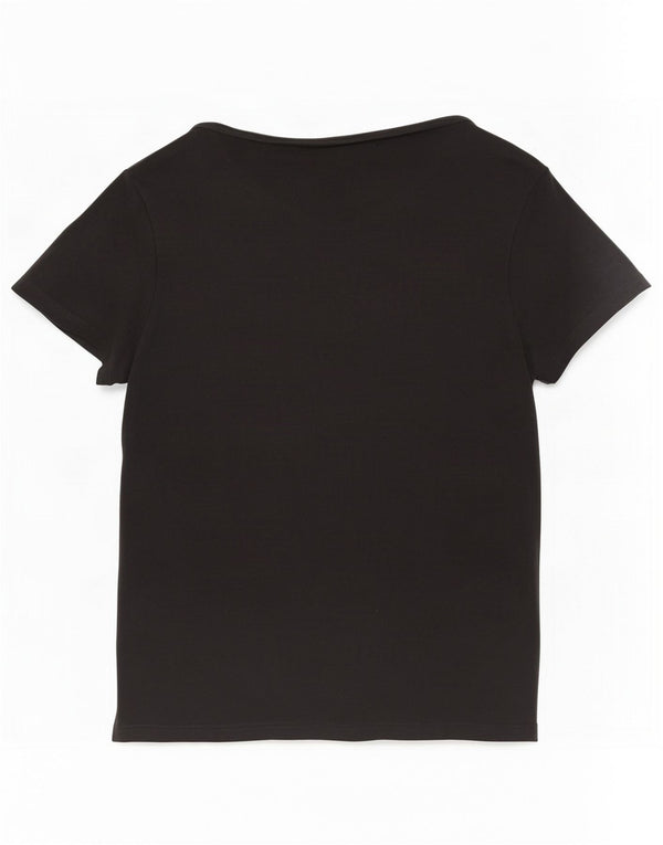 T-shirt da donna Levi's Top UK 14 grande cotone nero