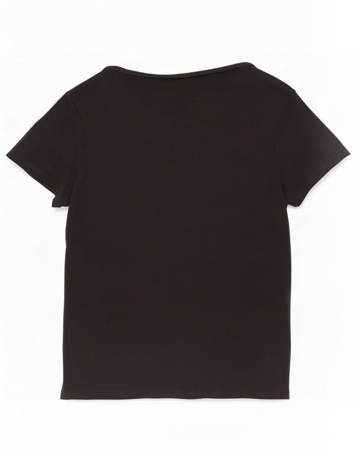 T-shirt da donna Levi's Top UK 14 grande cotone nero