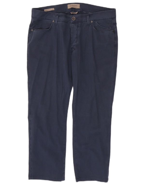 Pantaloni casual da uomo slim fit Jeckerson W36 L26 cotone blu navy