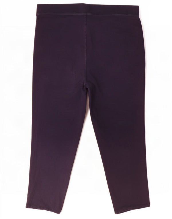 Pantaloni da tuta da donna Marks & Spencer UK 24 4XL Cotone blu navy