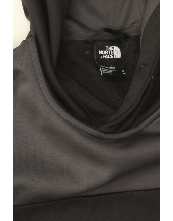 Felpa con cappuccio da uomo The North Face, poliestere color block medio nero