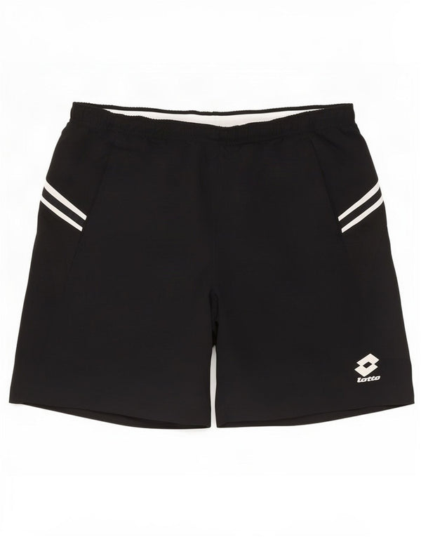 Pantaloncini sportivi da uomo Lotto Large blu navy color block