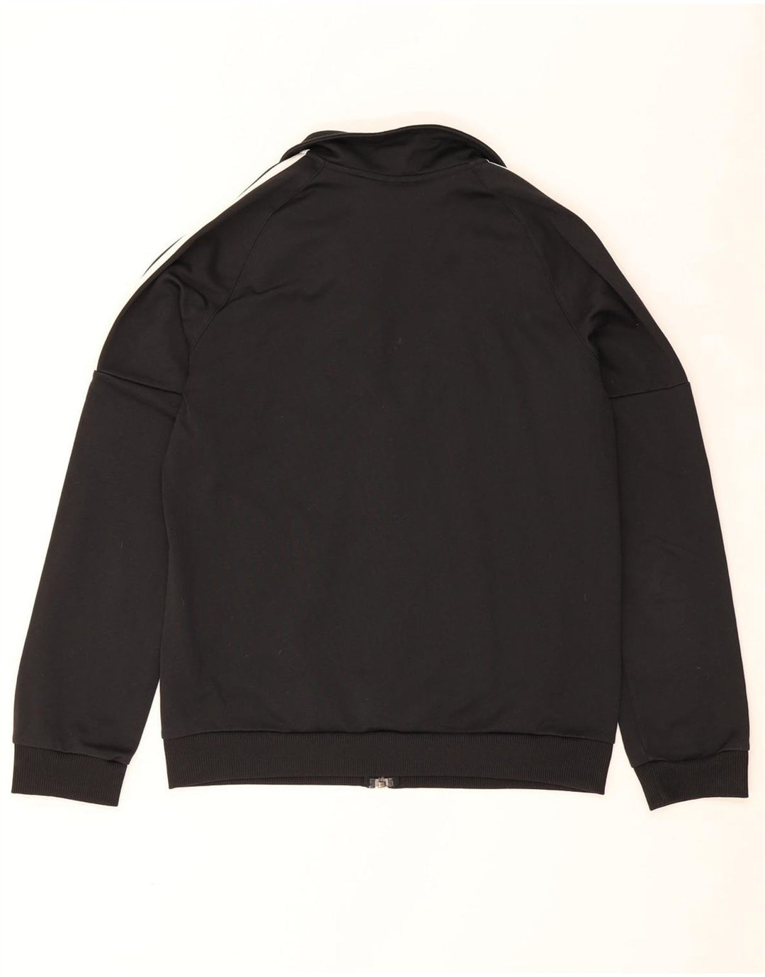 Giacca da tuta da donna Adidas UK 12/14 Medium Nero Poliestere