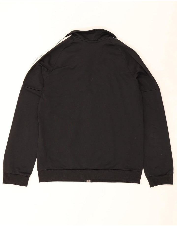 Giacca da tuta da donna Adidas UK 12/14 Medium Nero Poliestere