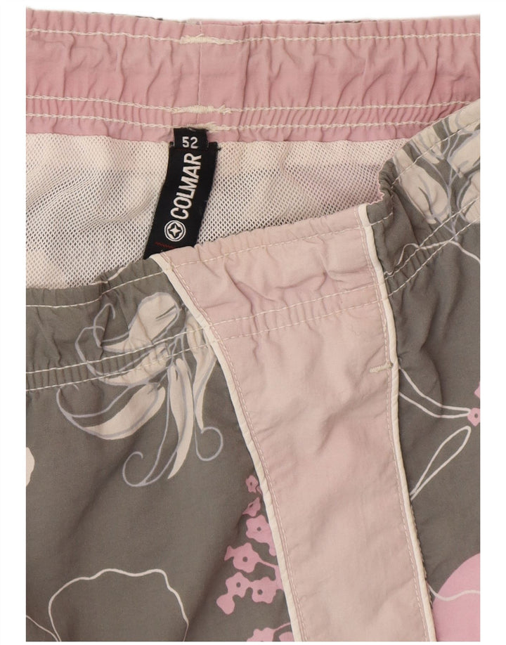 Pantaloncini da bagno da uomo Colmar EU 52 grande poliestere floreale grigio