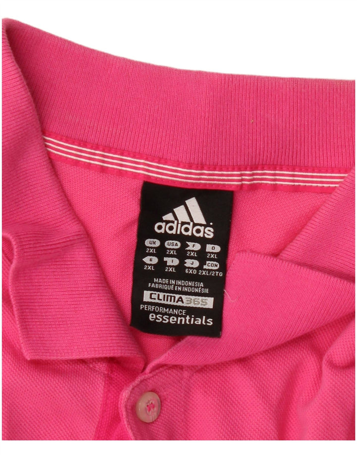 Polo Adidas Uomo 2XL Rosa